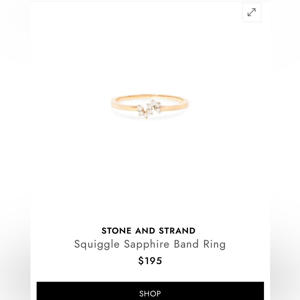 10k Gold Sapphire Ring size 6